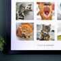 Personalised Twelve Photos Pet Print, thumbnail 2 of 8