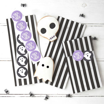 Halloween Treat Bags With Stickers, 3 of 3