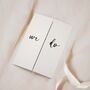 Modern, Black And White Gatefold Wedding Invitations, thumbnail 2 of 5