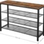 Industrial Shoe Rack Organizer For Entryway Or Bedroom, thumbnail 5 of 6