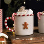 Christmas Gingerbread Man Stoneware Mug, thumbnail 1 of 5