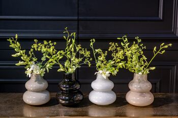 Skrzyszow Glass Vase Small Beige, 3 of 3
