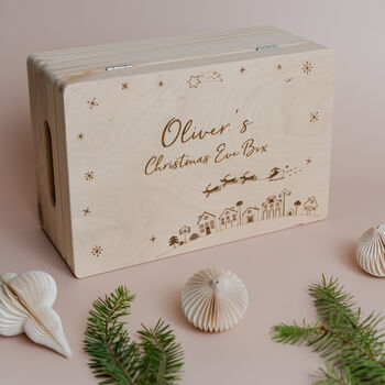 Personalised Christmas Eve Box With Father Christmas, 6 of 6