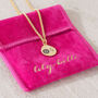 Personalised Boho Initial And Birthstone Necklace, thumbnail 2 of 2