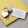 Father's Day Keyring With Personalised Tag, thumbnail 1 of 2