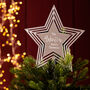 Personalised Star Christmas Tree Topper, thumbnail 4 of 6