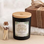 Personalised Merry Christmas Candle Gift, thumbnail 3 of 6