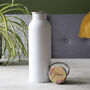 Personalised Floral Lid Metal Drinking Bottle For Mum, thumbnail 1 of 12