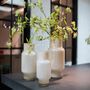 Glass Vase Rokko Beige Colour By Dut Z, thumbnail 2 of 6