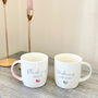 Bride And Groom Gift Set Mug Wedding Gift, thumbnail 4 of 5