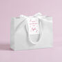 Valentine Personalised Premium Gift Bag With Tag, thumbnail 8 of 8