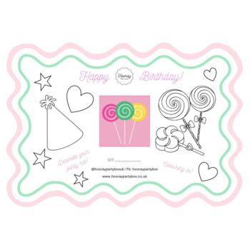 Simple Soft Pastel Party Box, 11 of 12