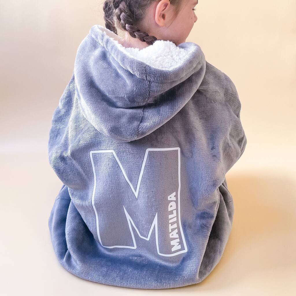 Personalised Reversible Over Sized Snuggle Hoody, 1 of 5