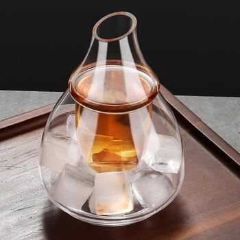 Glacis Glass Drinkware Set Of Eight Pieces, 3 of 8