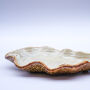 Handmade Large Ceramic Shell Serving Tray, thumbnail 7 of 8