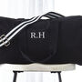 Personalised Holdall In Black, thumbnail 4 of 5