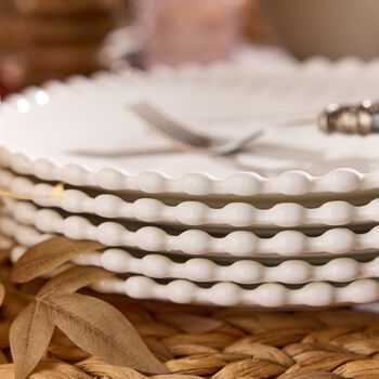 Set Of Four Auvergne Dinner Plates, 4 of 5