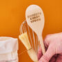 Personalised Wooden Curry Spoon, thumbnail 1 of 3
