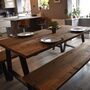 Reclaimed Wooden Dining Table, thumbnail 9 of 11