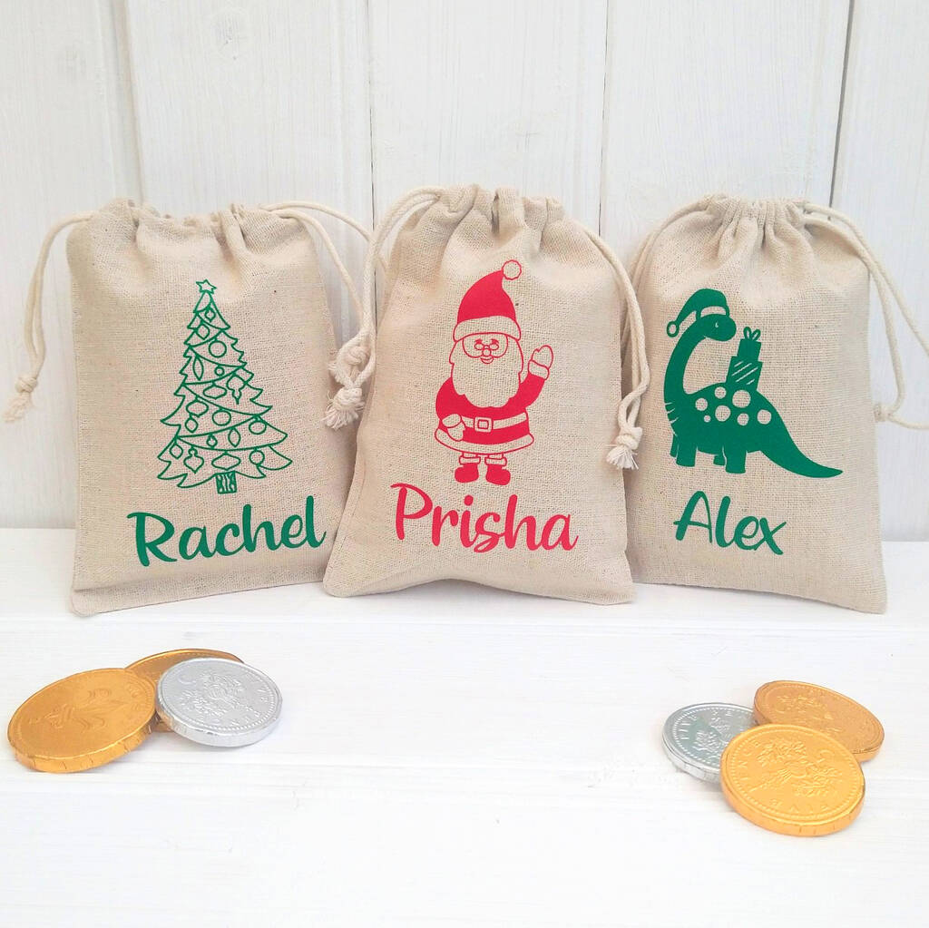 Personalised Christmas Gift Bags, 1 of 3