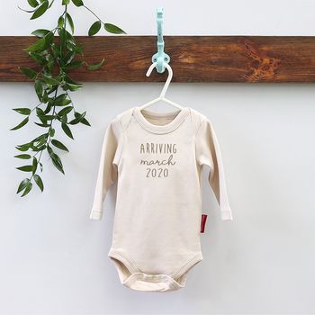 Baby Announcement Body Vest, 9 of 10