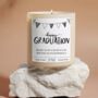 Personalised Happy Graduation Candle Gift Set, thumbnail 1 of 6