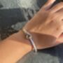Personalised Silver Bracelet Birthday Gift, thumbnail 3 of 7
