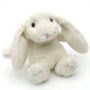 Bunny Small Cream Toy With Personalised Jumper, thumbnail 5 of 6