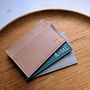 Foiled Personalised Leather Card Holder, thumbnail 7 of 8