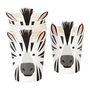 Party Animals Zebra Cups X Eight, thumbnail 2 of 3