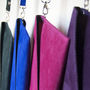 Envelope Personalised Colour Suede Leather Clutch Bag, thumbnail 3 of 10