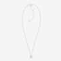 Shikaku Sterling Silver Plated Stone Pendant Necklace, thumbnail 3 of 6