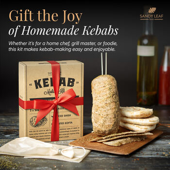 Kebab Making Kit Make Your Own Doner, Shish And Kofte Kebabs, 7 of 7
