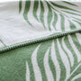 Botanical Palm Supersized Blanket, thumbnail 3 of 3