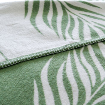 Botanical Palm Supersized Blanket, 3 of 3