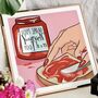 Toast And Jam, Retro Breakfast Art Print, thumbnail 1 of 10