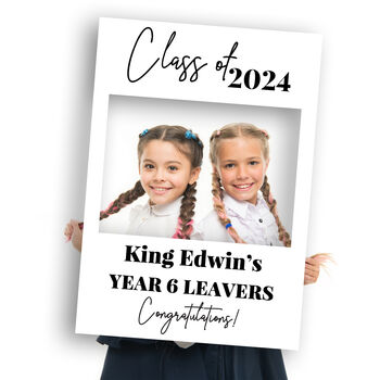 Primary School Leavers Selfie Frame And Sign, 2 of 5