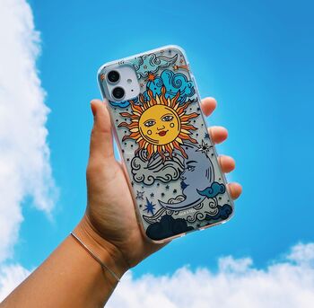 Sun Moon And Stars Phone Case For iPhone, 7 of 10