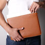 Slim Leather Macbook Sleeve Case, thumbnail 5 of 6