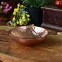 22nd Anniversary Small Hammered Copper Ring Bowl, thumbnail 3 of 8