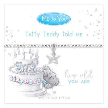 Me To You Bracelet Gift, Me To You Happy Birthday, 2 of 4