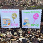 Personalised A To Z Peter Rabbit Door Letter Cards, thumbnail 3 of 5
