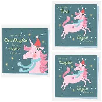 Customised Unicorn Christmas Crafts Gift Set, 4 of 11