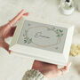 Personalised Botanical Butterfly Wooden Jewellery Box, thumbnail 1 of 8