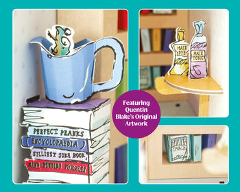 Build Your Own Roald Dahl 'Matilda' Book Nook, 10 of 12
