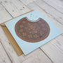Cookie And Cream Biscuit Greeting Card, thumbnail 2 of 4