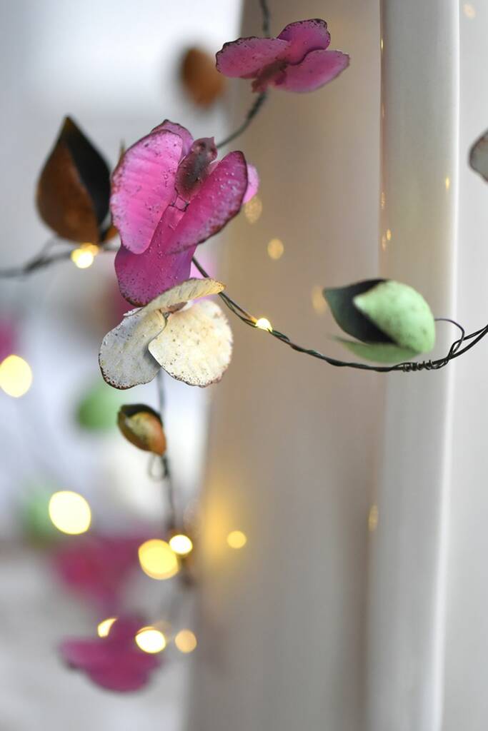 Orchid LED Light String By Ella James