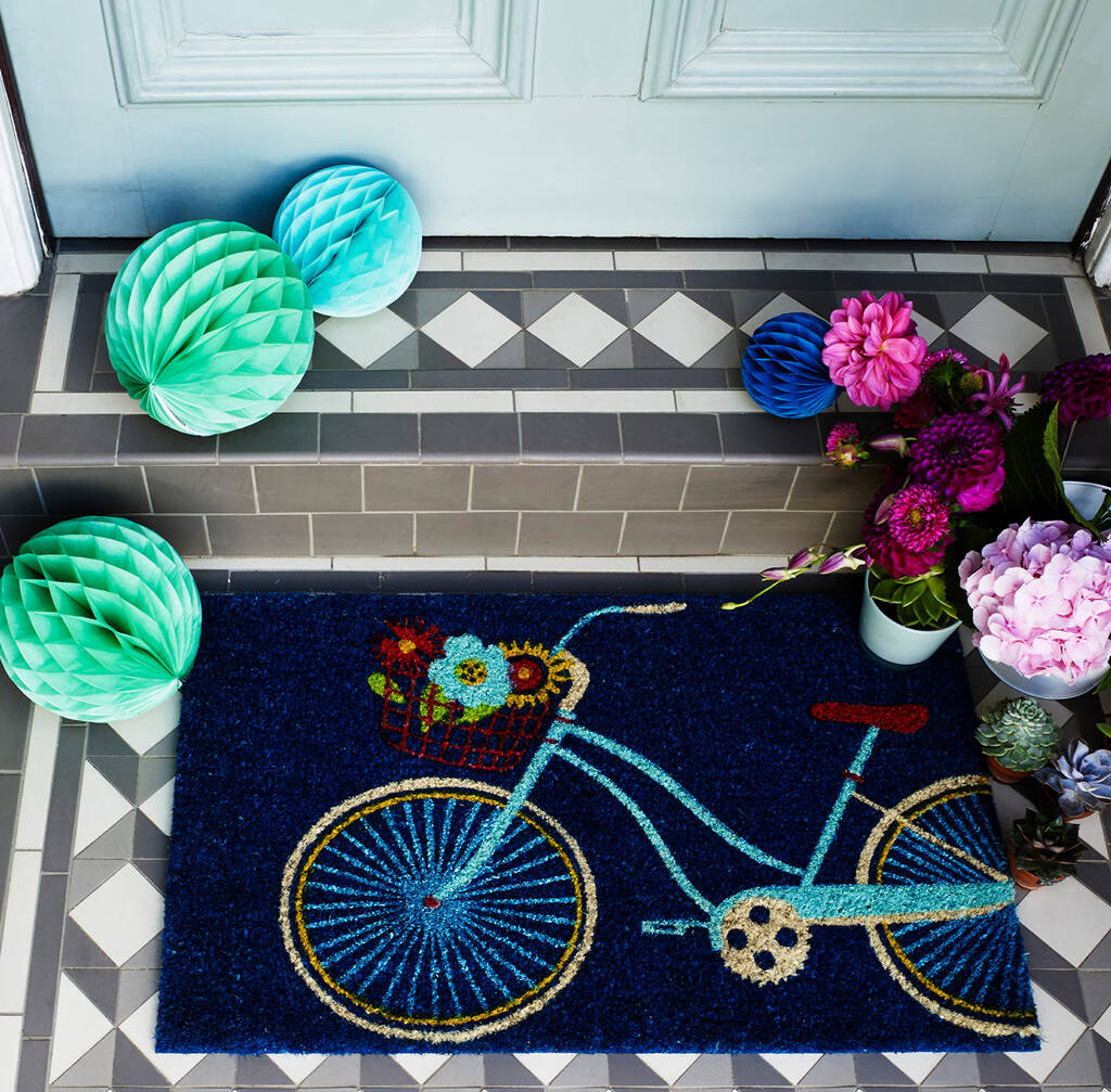 Bicycle Doormat By Bombay Duck