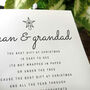 Personalised Christmas Card For Grandma And Grandad, thumbnail 2 of 4