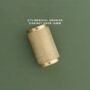 Solid Brass Knurled Kitchen Handles Knobs Brass Finish, thumbnail 4 of 12